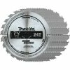 Makita D-45989-10 7-1/4" 24T Carbide Tipped Framing Circular Saw Blade - 10 PK