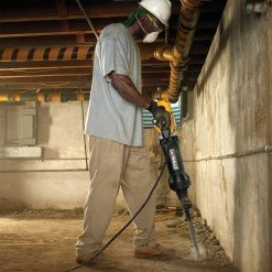 Power Tools DeWALT D25980 120V Pavement Breaker D259804 Wheel Cart & Steel For Breaker