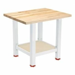 Power Tools Shop Fox D3304 26 Inch X 26 Inch Compact Workbench Steel Leg System, Small