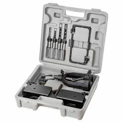 Shop Fox D4031 Heavy Duty Cast Iron Mortising Attachment Kit W/ Case