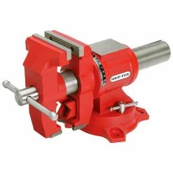 Shop Fox D4074 5 Inch 360 Degree Multi Purpose Flat Stock Bench Vise Tools & Equipment