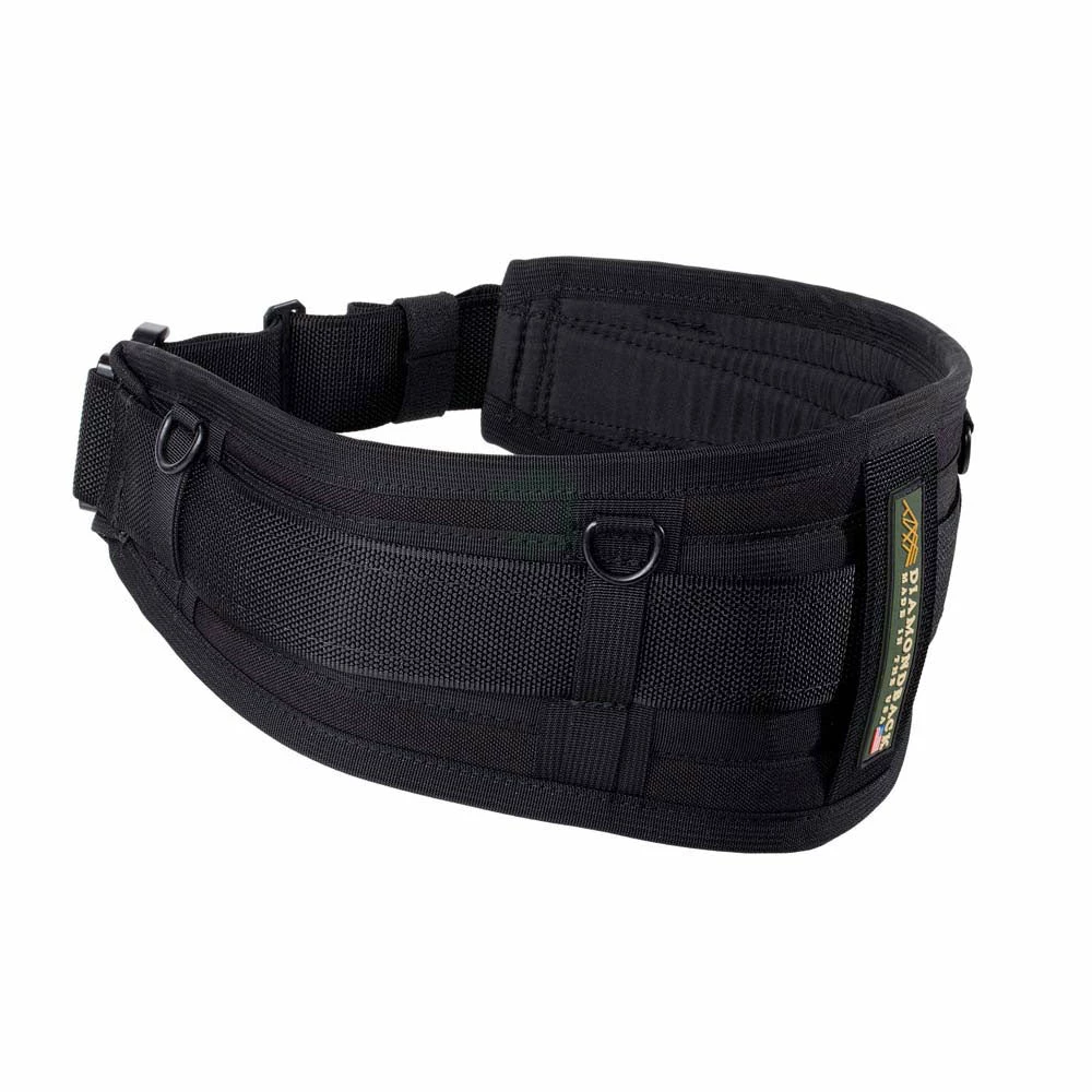 DIAMONDBACK DB1-6-BK-M-CQ Black 6" Diamondback Belt Medium 3 DIAMONDBACK DB1-6-BK-M-CQ Black 6" Diamondback Belt Medium
