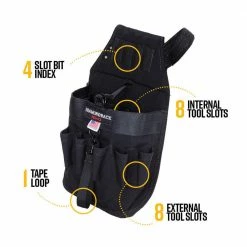 Tools & Equipment DIAMONDBACK DB5-17-BK-XL Black The Spark Tool Belt Extra Large 11 Tools & Equipment DIAMONDBACK DB5-17-BK-XL Black The Spark Tool Belt Extra Large