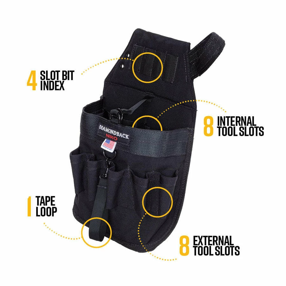Tools & Equipment DIAMONDBACK DB5-17-BK-XL Black The Spark Tool Belt Extra Large 6 Tools & Equipment DIAMONDBACK DB5-17-BK-XL Black The Spark Tool Belt Extra Large
