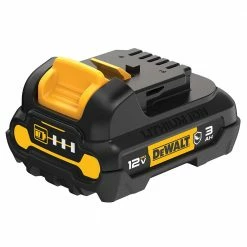 Batteries & Chargers DeWALT DCB124G 12V MAX 3Ah Lightweight Lithium-Ion Durable Oil Resistant Battery