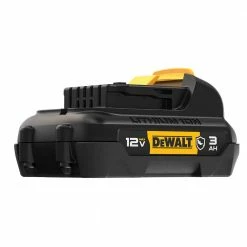 Batteries & Chargers DeWALT DCB124G 12V MAX 3Ah Lightweight Lithium-Ion Durable Oil Resistant Battery