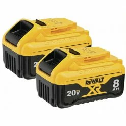 DeWALT DCB208-2 20V MAX 8AH Dual Pack Battery Tools & Equipment
