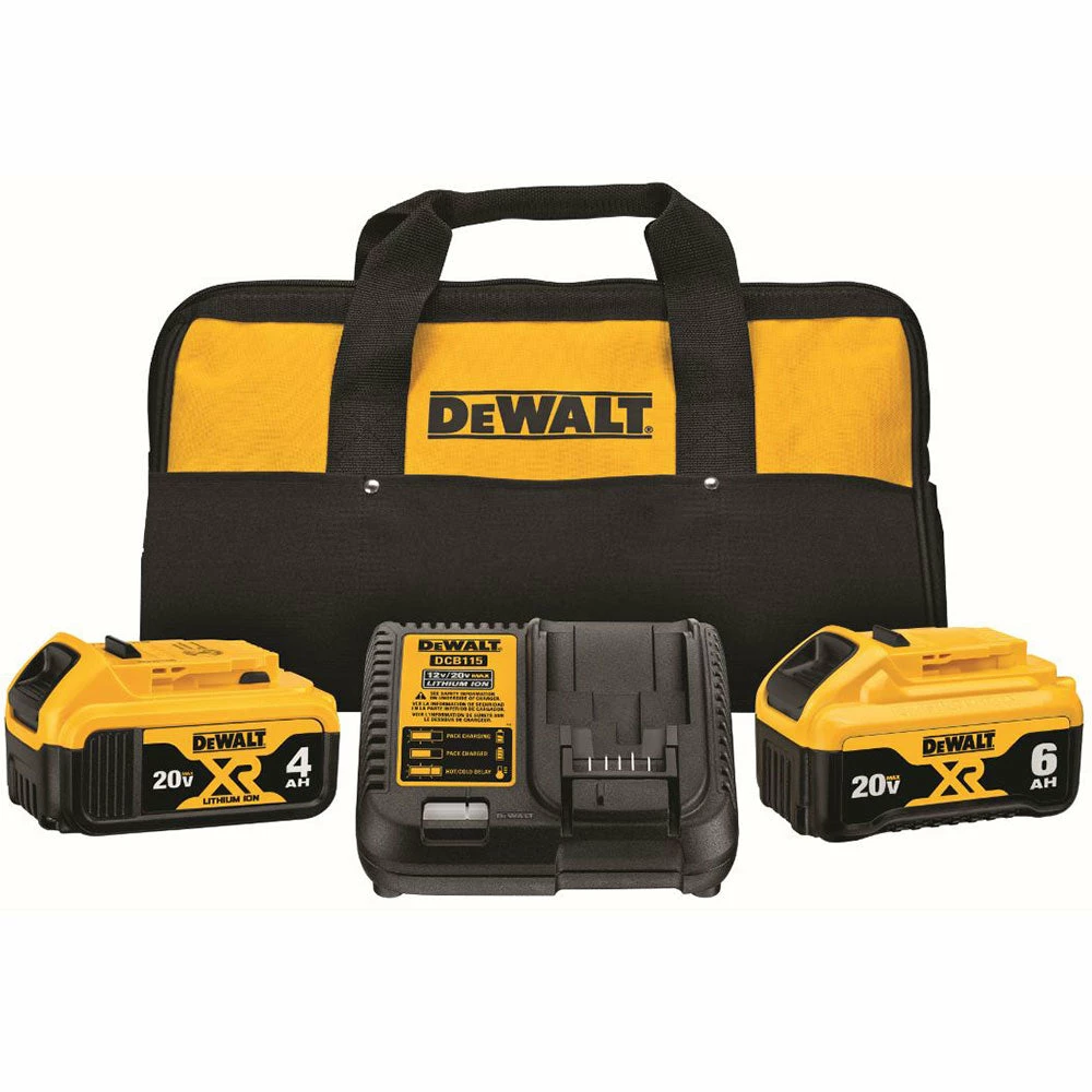 Tools & Equipment DeWALT DCB246CK 20V MAX Compact Lithium-Ion Starter Kit 3 Tools & Equipment DeWALT DCB246CK 20V MAX Compact Lithium-Ion Starter Kit