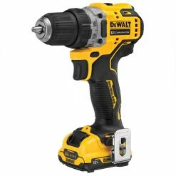 DeWALT DCD701F2 12V MAX XTREME Brushless 3/8 Inch Cordless Drill Driver Kit Tools & Equipment