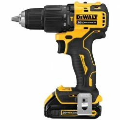 DeWALT DCD709C2 20V Brushless Cordless Atomic Hammerdrill Kit Tools & Equipment