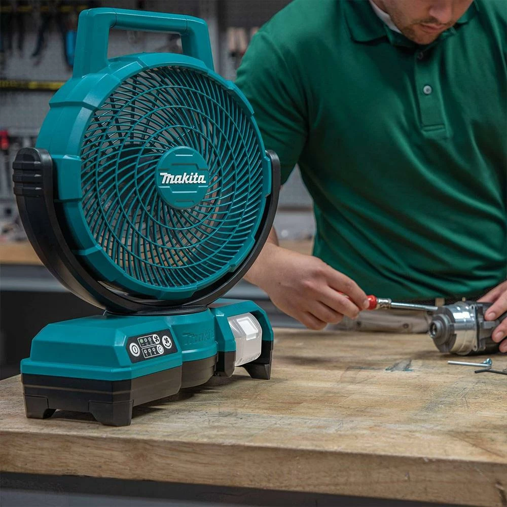 Tools & Equipment Makita DCF203Z 18V LXT Lithium-Ion Cordless 9-1/4 Inch Fan - Bare Tool 8 Tools & Equipment Makita DCF203Z 18V LXT Lithium-Ion Cordless 9-1/4 Inch Fan - Bare Tool