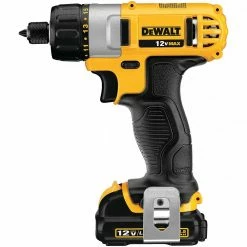 DeWALT DCF610S1 12V MAX 1/4" Cordless Compact Lightweight Screwdriver Kit