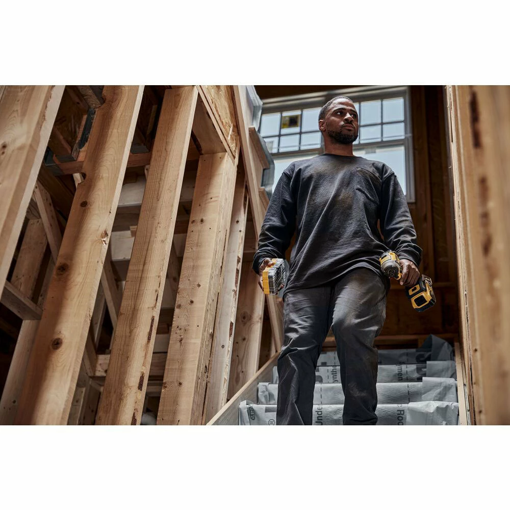 Tools & Equipment DeWALT DCF850P2 20V MAX 1/4" Atomic Brushless Cordless Impact Driver Kit 5 Tools & Equipment DeWALT DCF850P2 20V MAX 1/4" Atomic Brushless Cordless Impact Driver Kit