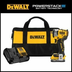 Tools & Equipment DeWALT DCF913E1 20V 3/8" Compact Impact Wrench W/ Hot Ring Anvil Kit