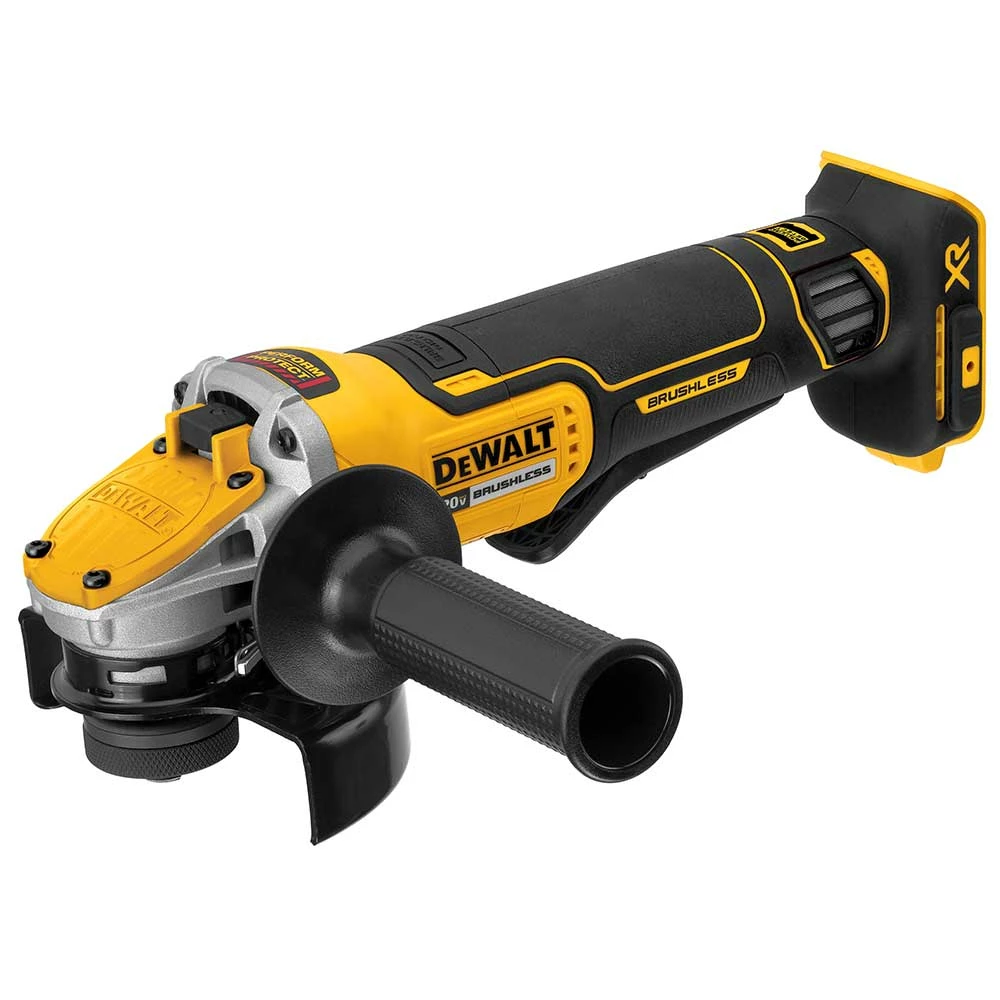 DeWALT DCG415B 20V XR 4-1/2" - 5" Brushless Paddle Angle Grinder - Bare Tool Tools & Equipment 3 DeWALT DCG415B 20V XR 4-1/2" - 5" Brushless Paddle Angle Grinder - Bare Tool Tools & Equipment