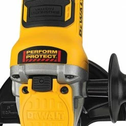 DeWALT DCG415B 20V XR 4-1/2" - 5" Brushless Paddle Angle Grinder - Bare Tool Tools & Equipment 13 DeWALT DCG415B 20V XR 4-1/2