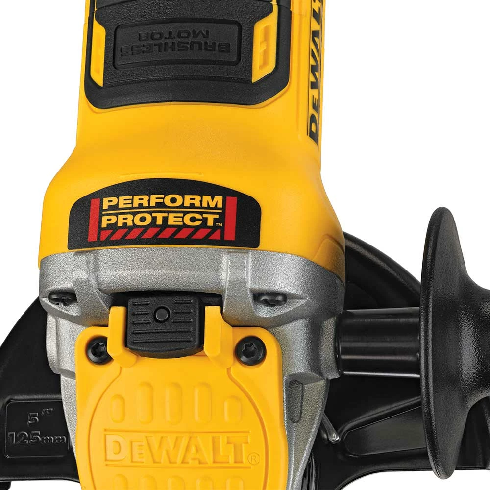DeWALT DCG415B 20V XR 4-1/2" - 5" Brushless Paddle Angle Grinder - Bare Tool Tools & Equipment 6 DeWALT DCG415B 20V XR 4-1/2" - 5" Brushless Paddle Angle Grinder - Bare Tool Tools & Equipment