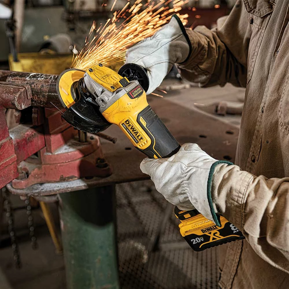 DeWALT DCG415B 20V XR 4-1/2" - 5" Brushless Paddle Angle Grinder - Bare Tool Tools & Equipment 10 DeWALT DCG415B 20V XR 4-1/2" - 5" Brushless Paddle Angle Grinder - Bare Tool Tools & Equipment