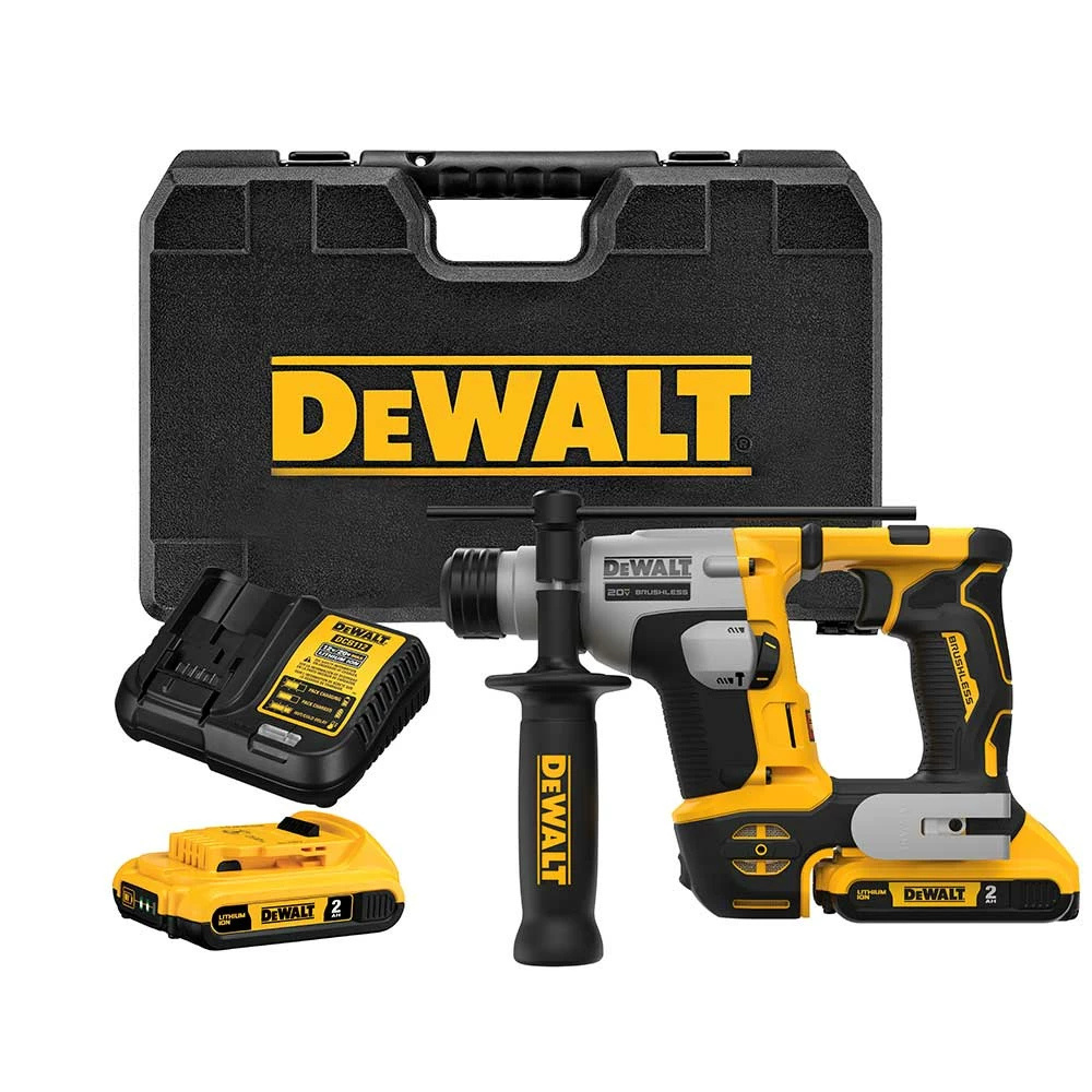 DeWALT DCH172D2 20V MAX ATOMIC 5/8" Brushless SDS PLUS Rotary Hammer Kit 3 DeWALT DCH172D2 20V MAX ATOMIC 5/8" Brushless SDS PLUS Rotary Hammer Kit