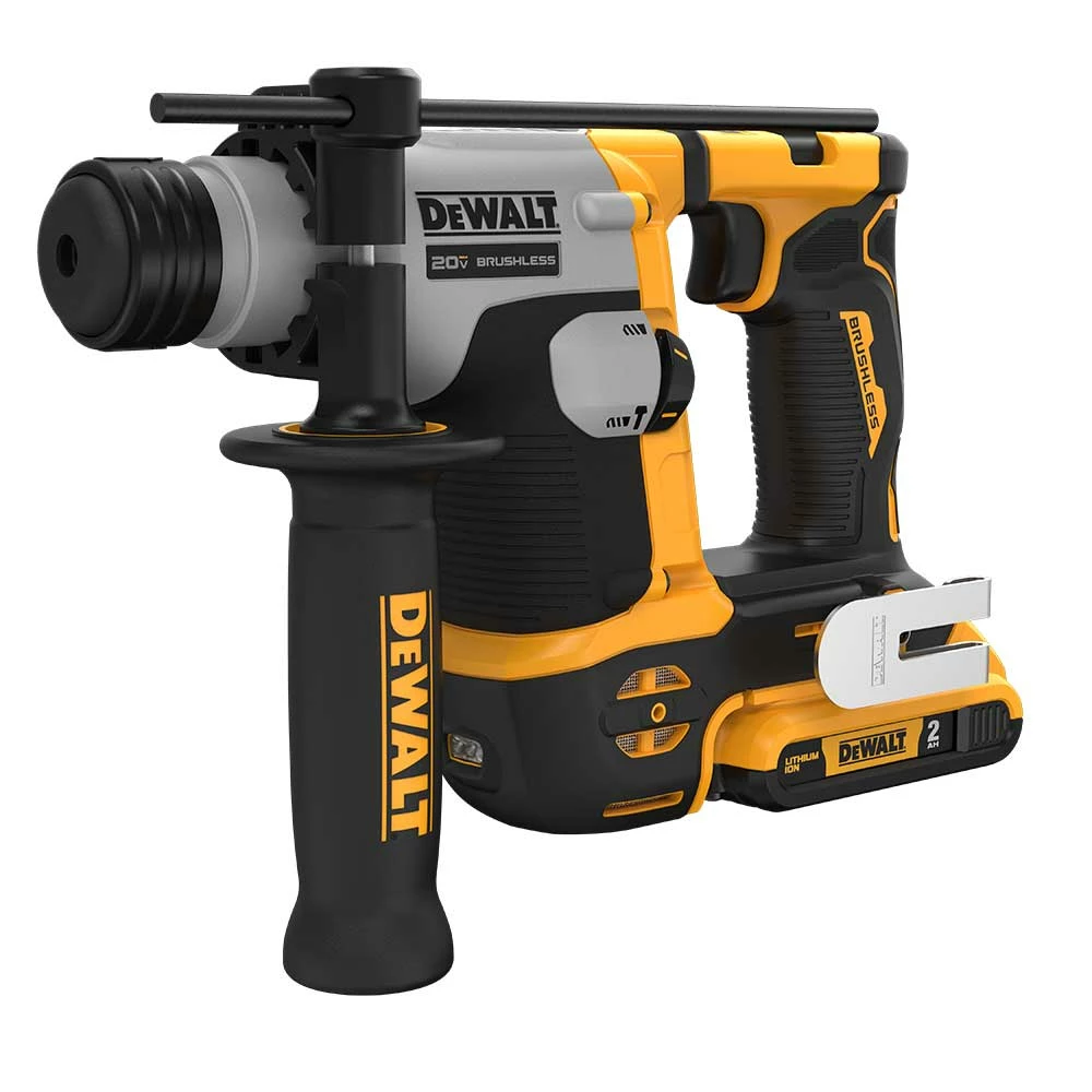 DeWALT DCH172D2 20V MAX ATOMIC 5/8" Brushless SDS PLUS Rotary Hammer Kit 4 DeWALT DCH172D2 20V MAX ATOMIC 5/8" Brushless SDS PLUS Rotary Hammer Kit