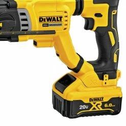 DeWALT DCH263R2 20V 1-1/8 Inch SDS-Plus D-Handle Rotary Hammer Kit Tools & Equipment 10 DeWALT DCH263R2 20V 1-1/8 Inch SDS-Plus D-Handle Rotary Hammer Kit Tools & Equipment