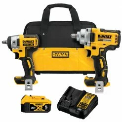 DeWALT DCK215P1 20V MAX Lithium-Ion Cordless Impact Wrench Kit