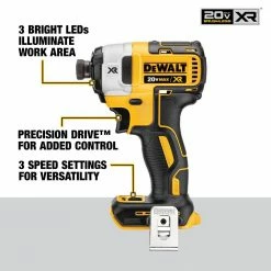 DeWALT DCK351M2 20V MAX Cordless 3 Tool Combo Kit W/ 2 - 4AH Battery / Charger