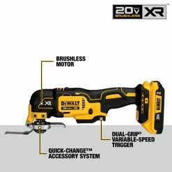 Tools & Equipment DeWALT DCK675D2 20V Brushless 6 Tool Combo Kit W/ 2 - 2.0AH Battery / Charger