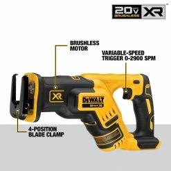 Tools & Equipment DeWALT DCK675D2 20V Brushless 6 Tool Combo Kit W/ 2 - 2.0AH Battery / Charger
