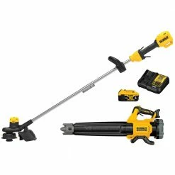 DeWALT DCKO215M1 20V MAX XR Brushless Li-Ion String Trimmer And Blower Combo Kit