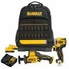 Tools & Equipment DeWALT DCKSS200F2 XTREME 12V MAX 2-Tool Combo Kit W/ Professional Backpack