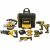 DeWALT DCKSS676D2 20V Brushless 6 Tool Combo Kit W/ 2 - 2.0AH Battery / Charger