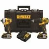 DeWALT DCKTS279C2 20V MAX ATOMIC Lithium-Ion Cordless Hammer Drill Combo Kit Tools & Equipment