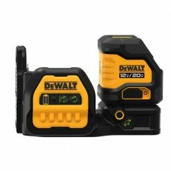 DeWALT DCLE34020G 20V MAX Cordless Cross Line Laser Kit W/ Battery Tools & Equipment
