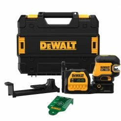 DeWALT DCLE34520GB 20V MAX Cordless 5 Spot Green Line Laser - Bare Tool Tools & Equipment