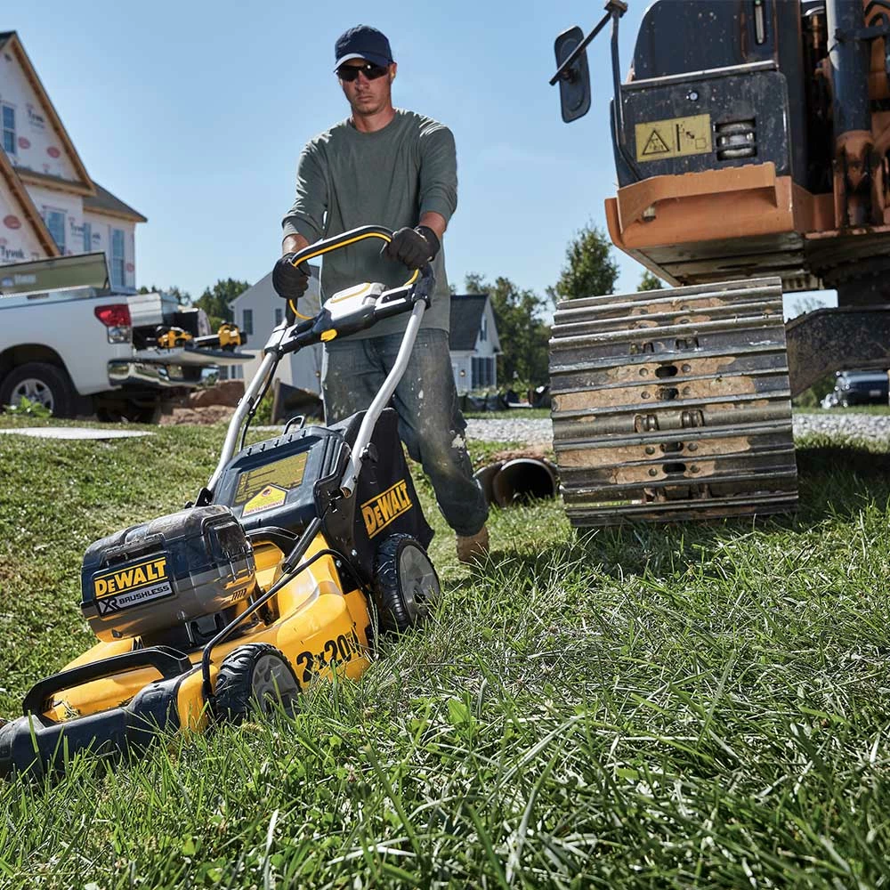 DeWALT DCMW220W2 2X20V MAX 20" Brushless Cordless Heavy Duty Push Mower Lawn & Outdoor Power 6 DeWALT DCMW220W2 2X20V MAX 20" Brushless Cordless Heavy Duty Push Mower Lawn & Outdoor Power
