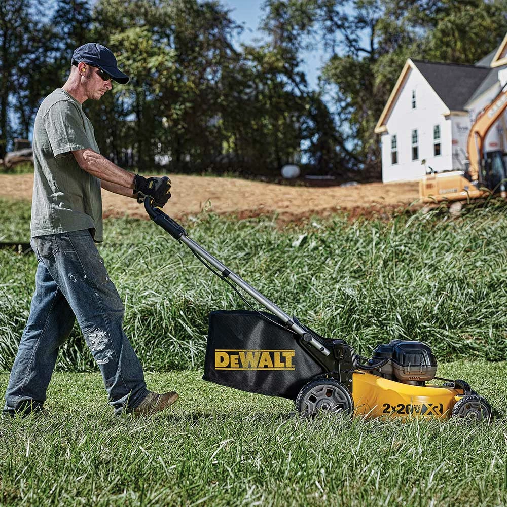 DeWALT DCMW220W2 2X20V MAX 20" Brushless Cordless Heavy Duty Push Mower Lawn & Outdoor Power 7 DeWALT DCMW220W2 2X20V MAX 20" Brushless Cordless Heavy Duty Push Mower Lawn & Outdoor Power