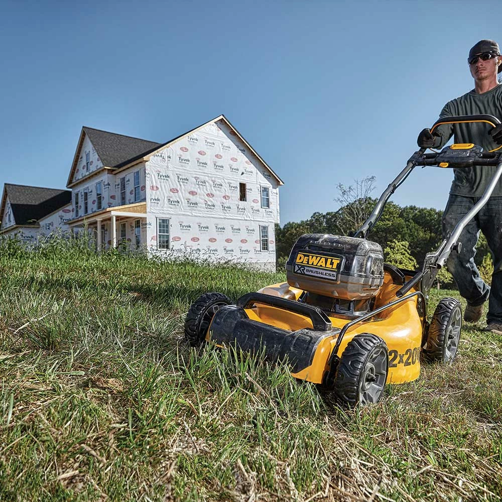 DeWALT DCMW220W2 2X20V MAX 20" Brushless Cordless Heavy Duty Push Mower Lawn & Outdoor Power 8 DeWALT DCMW220W2 2X20V MAX 20" Brushless Cordless Heavy Duty Push Mower Lawn & Outdoor Power