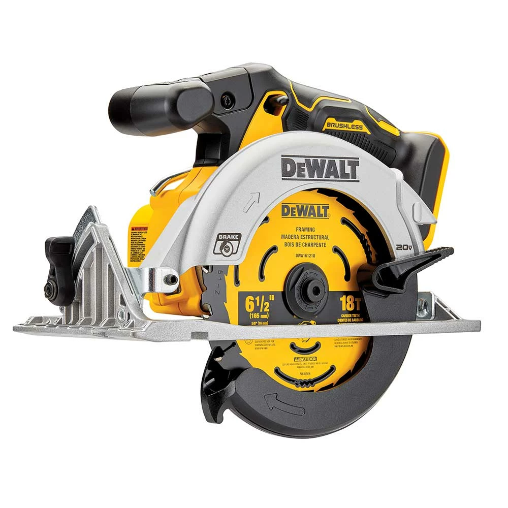 DeWALT DCS565B 20V MAX 6-1/2" Brushless Cordless Li-Ion Circular Saw - Bare Tool Tools & Equipment 3 DeWALT DCS565B 20V MAX 6-1/2" Brushless Cordless Li-Ion Circular Saw - Bare Tool Tools & Equipment