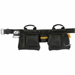 DeWALT DG5472 12 Pocket Carpenter's Top Grain Leather Apron