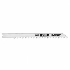 DeWALT DW3710H2 4'' 10 TPI U Shank Fine Cutting Wood Jig Saw Blades - 5 PK Tools & Equipment