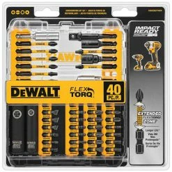 DeWALT DWA2T40IR Impact Ready Screw Lock Set, 40 PC Power Tools