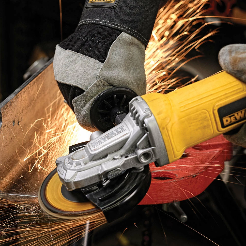 Tools & Equipment DeWALT DWE4120FN 4-1/2" - 5" Corded Flathead Paddle Switch Angle Grinder 4 Tools & Equipment DeWALT DWE4120FN 4-1/2" - 5" Corded Flathead Paddle Switch Angle Grinder