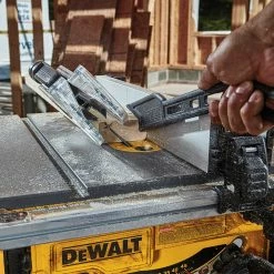 DeWALT DWE7485WS 15 Amp 8-1/4" Corded Compact Jobsite Table Saw W/ Table Stand 21 DeWALT DWE7485WS 15 Amp 8-1/4