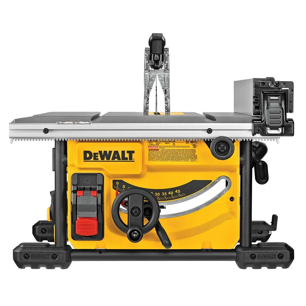 DeWALT DWE7485WS 15 Amp 8-1/4" Corded Compact Jobsite Table Saw W/ Table Stand 5 DeWALT DWE7485WS 15 Amp 8-1/4" Corded Compact Jobsite Table Saw W/ Table Stand