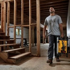 DeWALT DWE7485WS 15 Amp 8-1/4" Corded Compact Jobsite Table Saw W/ Table Stand 20 DeWALT DWE7485WS 15 Amp 8-1/4