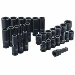 Tools & Equipment DeWALT DWMT19249 1/2" 6 PT Drive Combination Impact Socket Set - 30pc 8 Tools & Equipment DeWALT DWMT19249 1/2