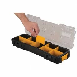DeWALT DWST14835 10 Compartment Small Parts Pro Organizer Tools & Equipment 14 DeWALT DWST14835 10 Compartment Small Parts Pro Organizer Tools & Equipment