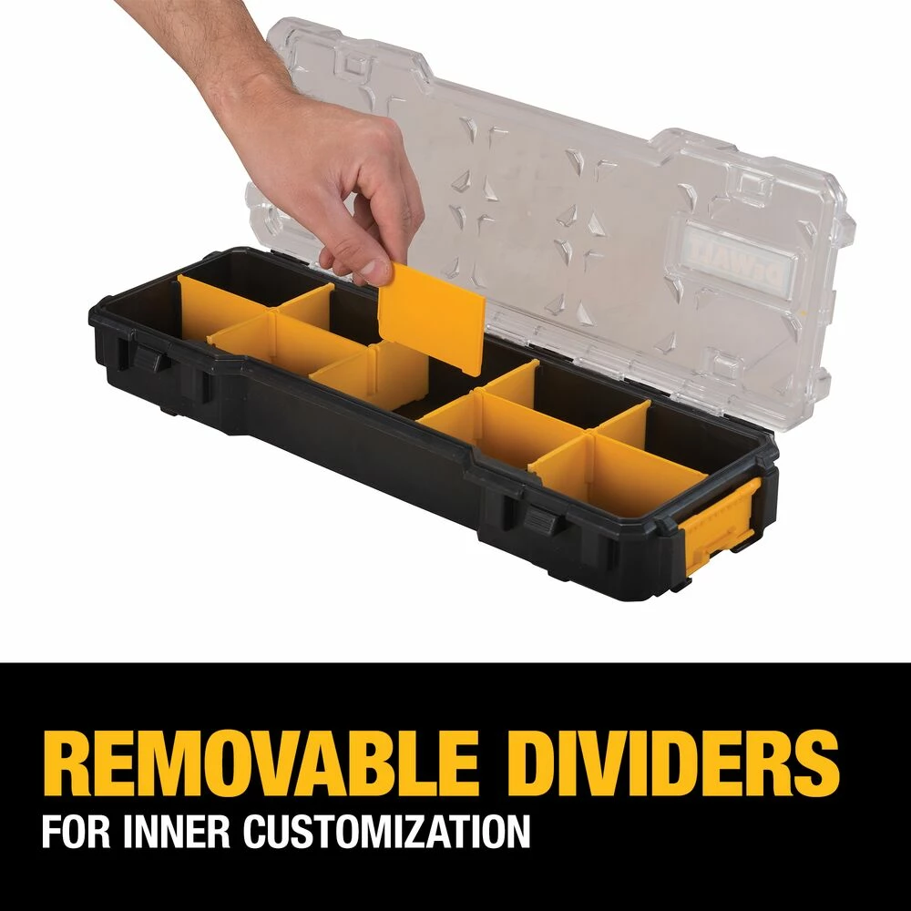 DeWALT DWST14835 10 Compartment Small Parts Pro Organizer Tools & Equipment 8 DeWALT DWST14835 10 Compartment Small Parts Pro Organizer Tools & Equipment