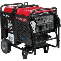 Gasoline Generators Honda EB10000AG 10000W 120/240V Gasoline Industrial Generator W/ CO-MINDER